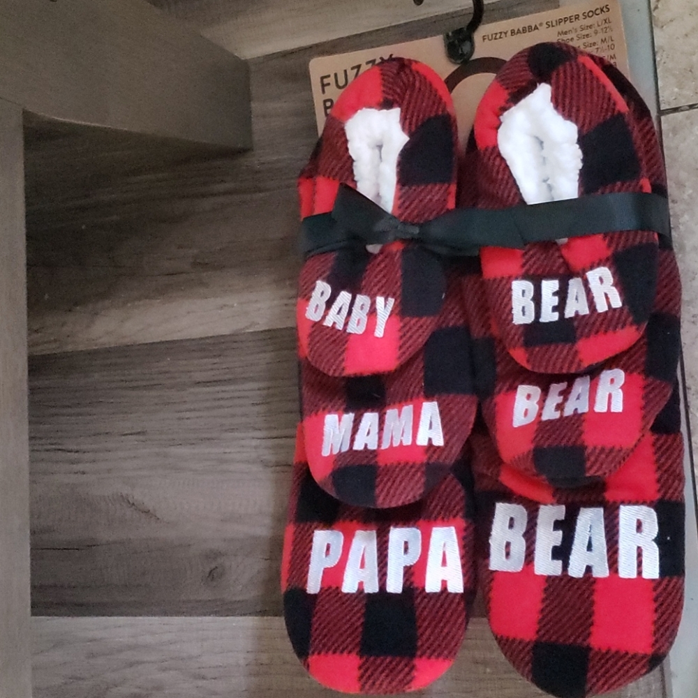 Fuzzy Babba Slipper socks